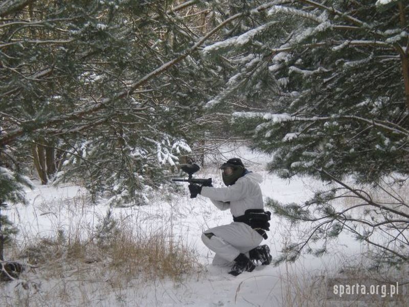 Paintball zima Bełchatów