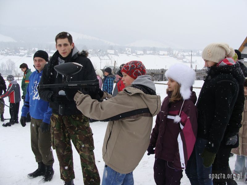strzelnica paintballowa zima belchatow