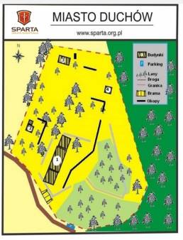 Mapa Miasto Duchów