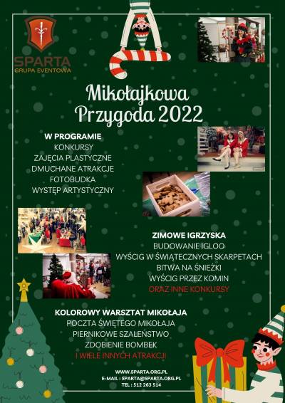 PLAKAT Przygoda Mikołajkowa 2022