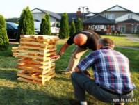 gigantyczna jenga radomsko