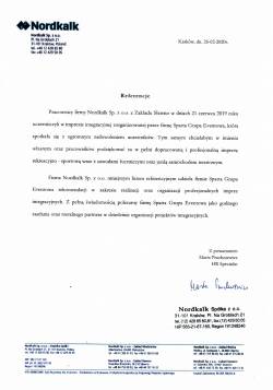 nordkalk referencje