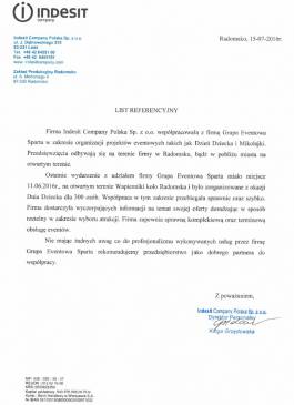referencje indesit