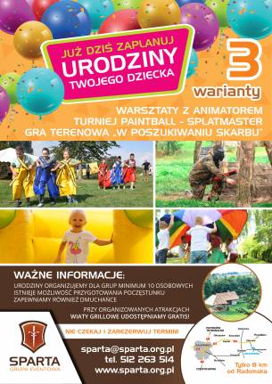 urodziny dla dzieci radomsko